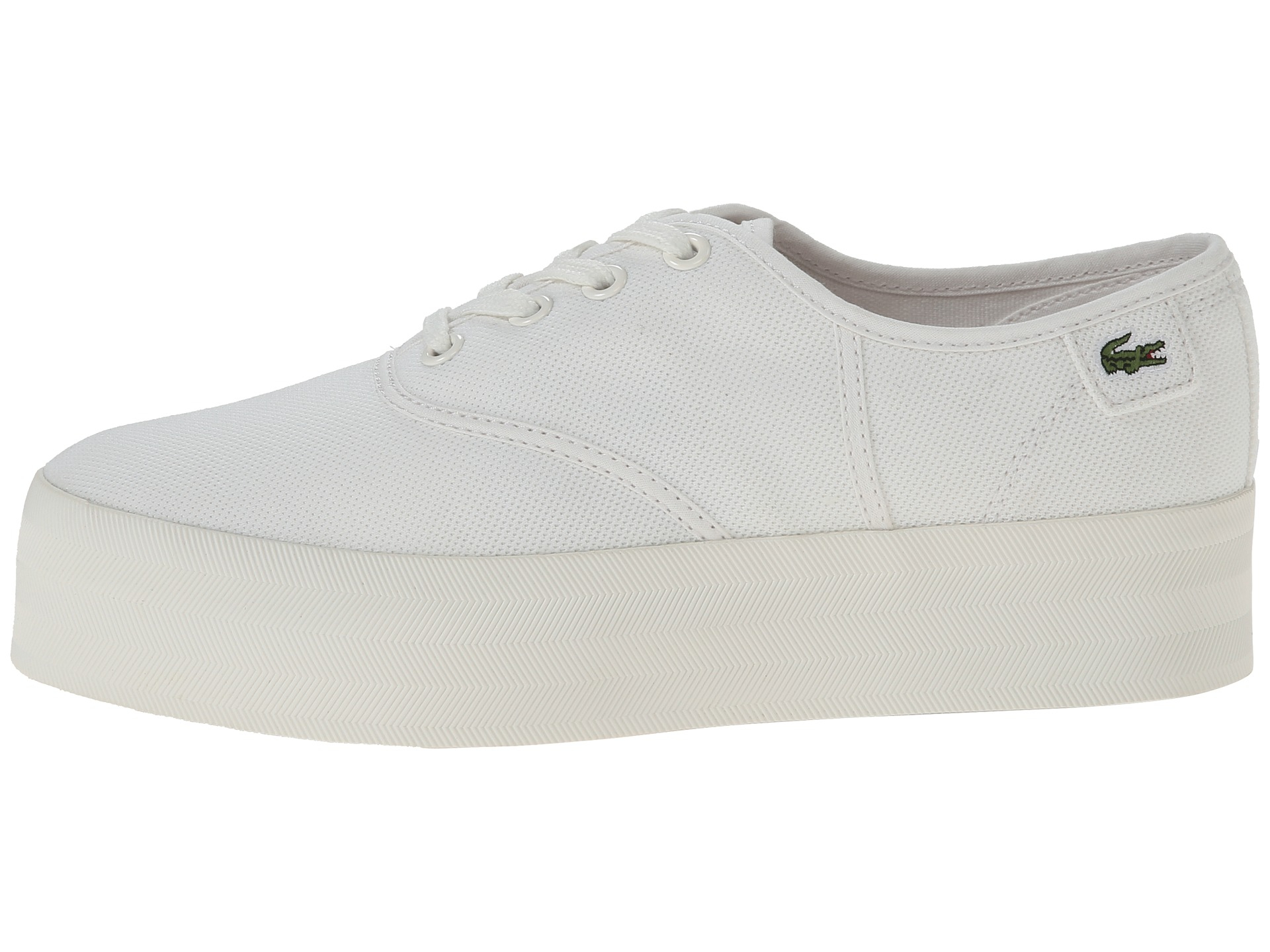 lacoste platform shoes