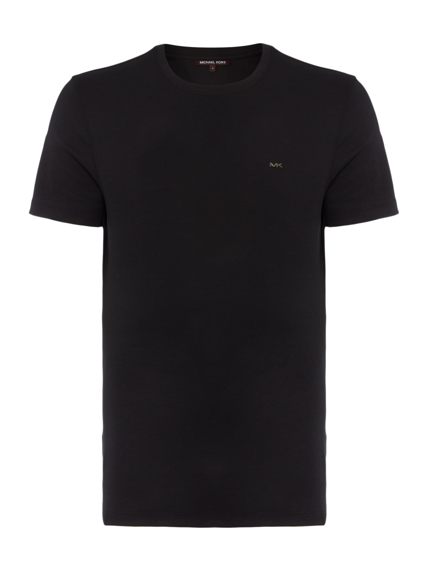 Michael kors Regular Fit Sleek Mk Logo T Shirt in Black for Men | Lyst