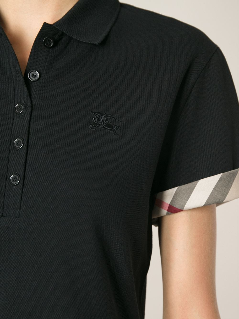 burberry brit black shirt