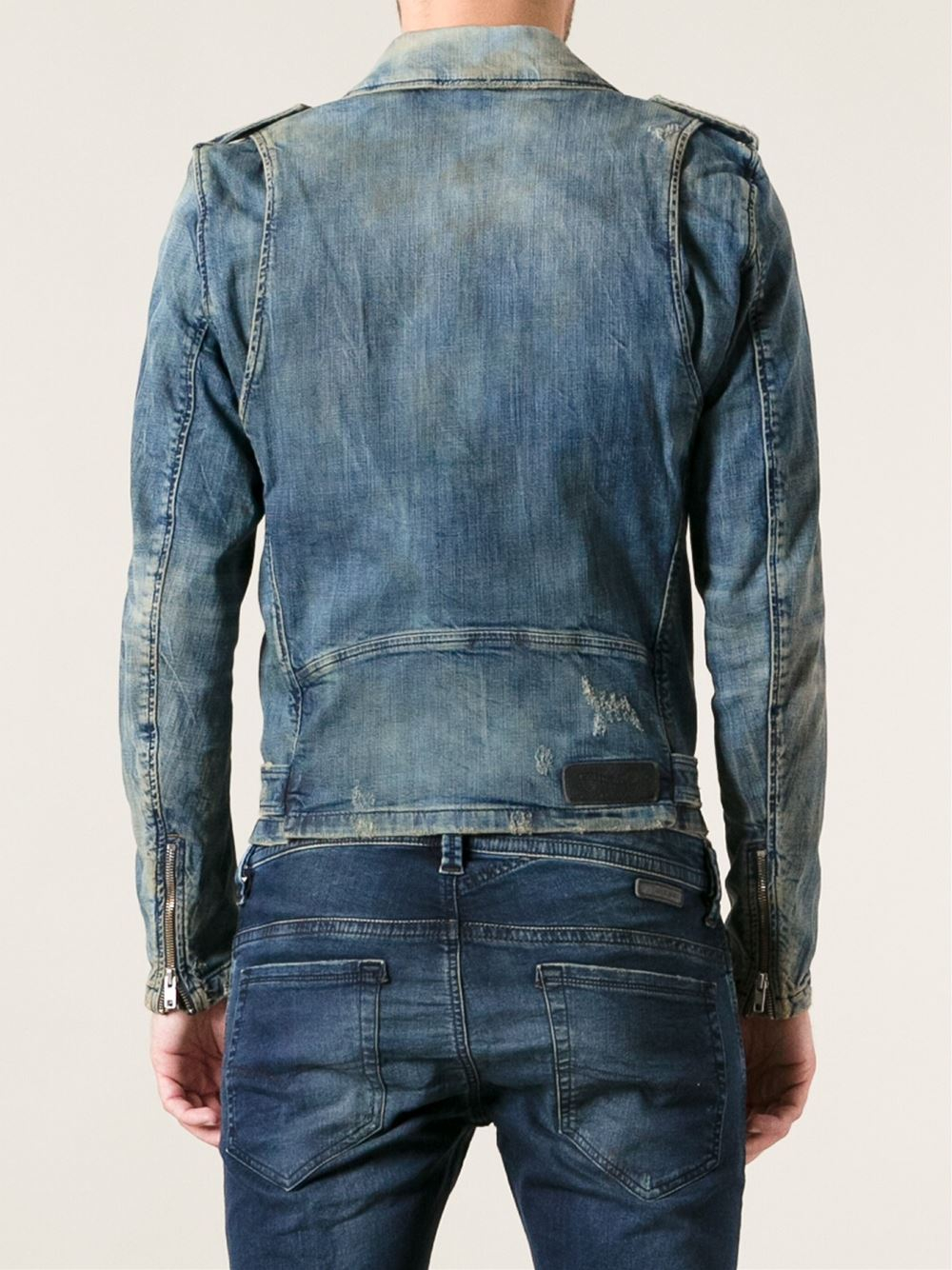DIESEL Bhonzer Jacket in Blue for Men | Lyst