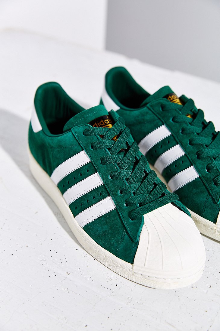 adidas Originals Superstar 80s Deluxe Sneaker in Green - Lyst