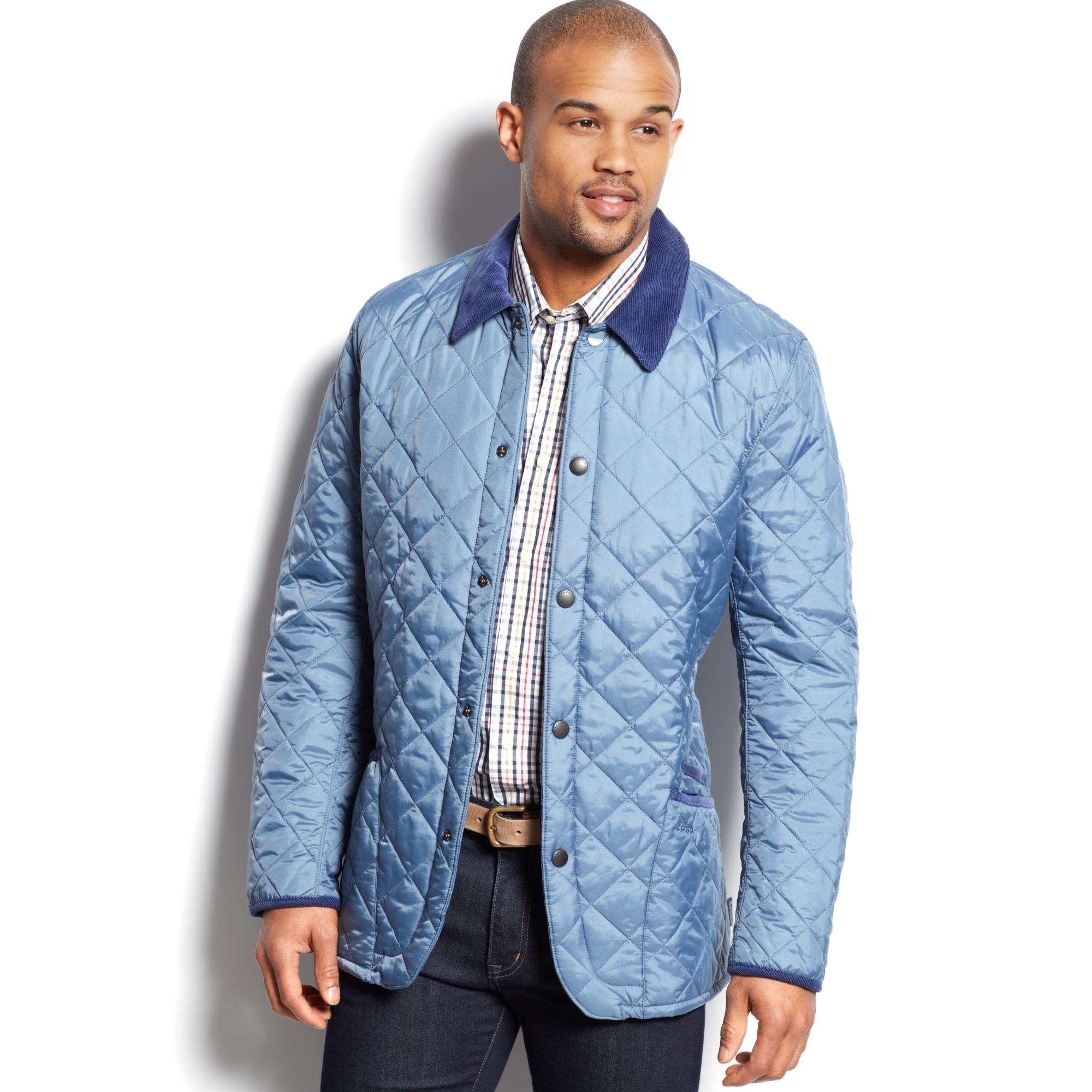 barbour pantone quilted jacket
