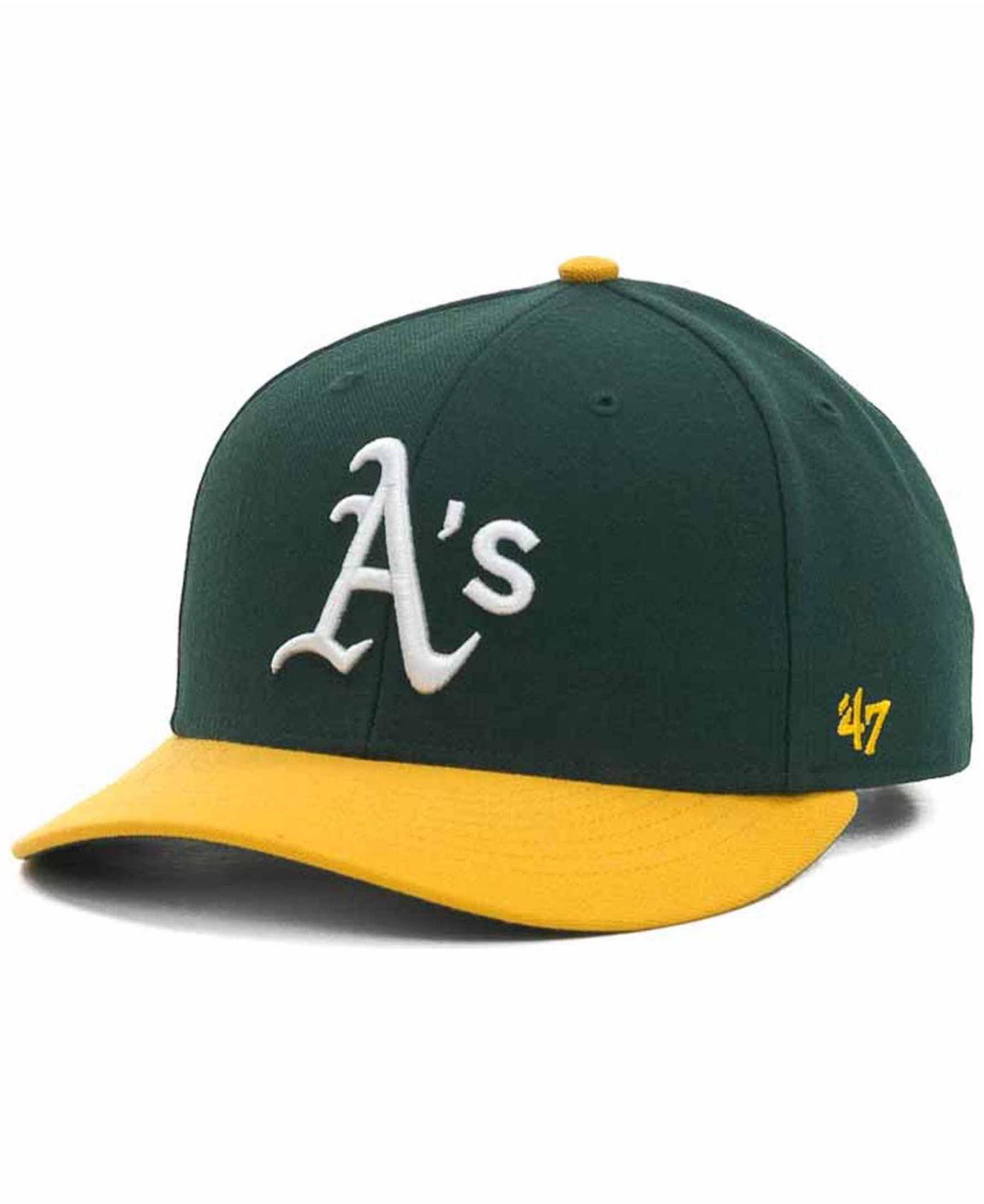 Lyst 47 Brand Oakland Athletics Mvp Cap in Green for Men