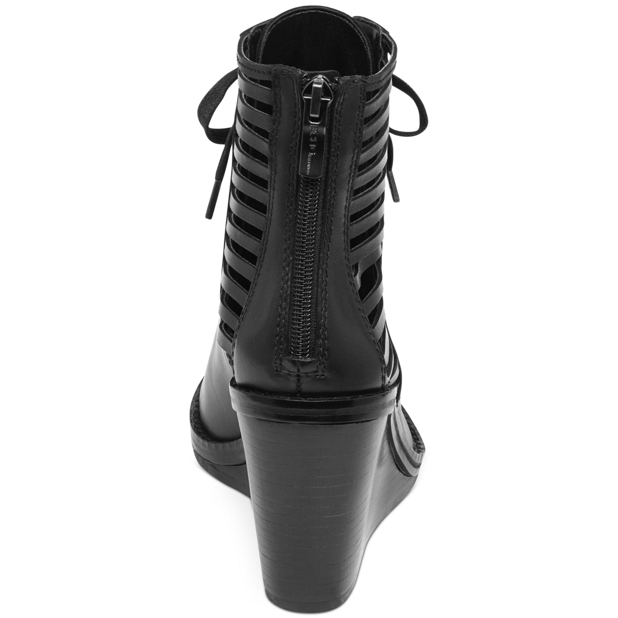 bcbgeneration lace up booties