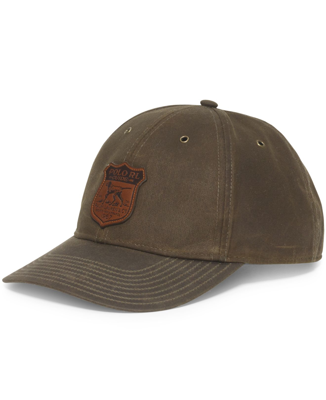 oil cloth baseball cap