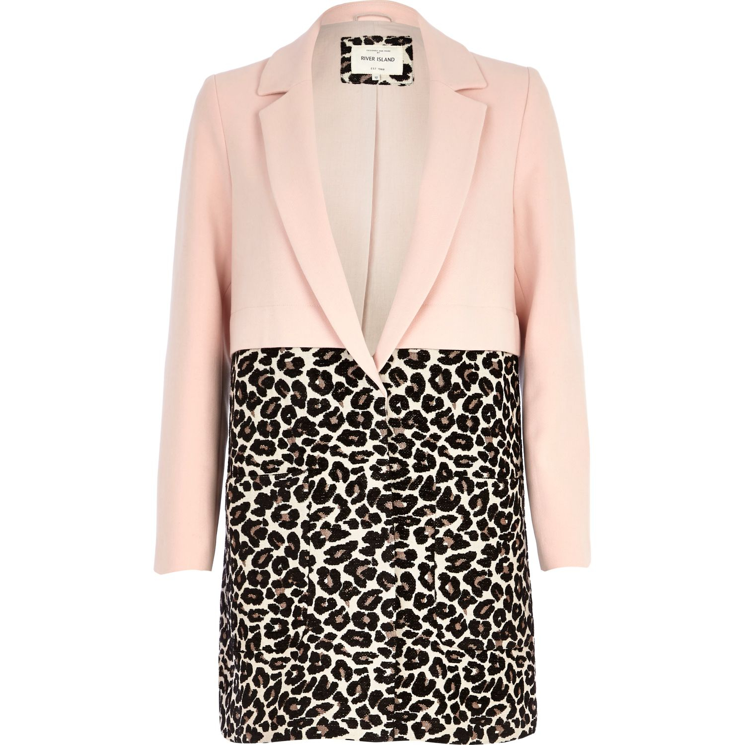 leopard print jacket river island