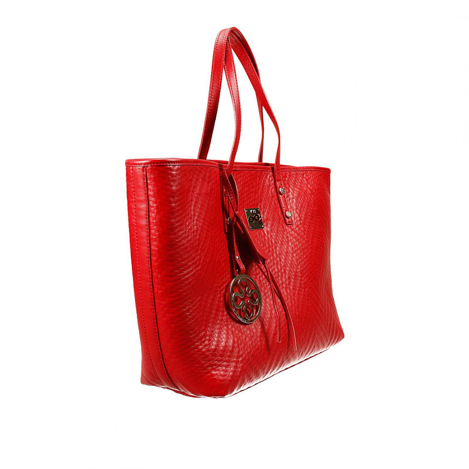 Lyst - V73 Handbag Bag Laguna Shopping Inside Weaving in Red