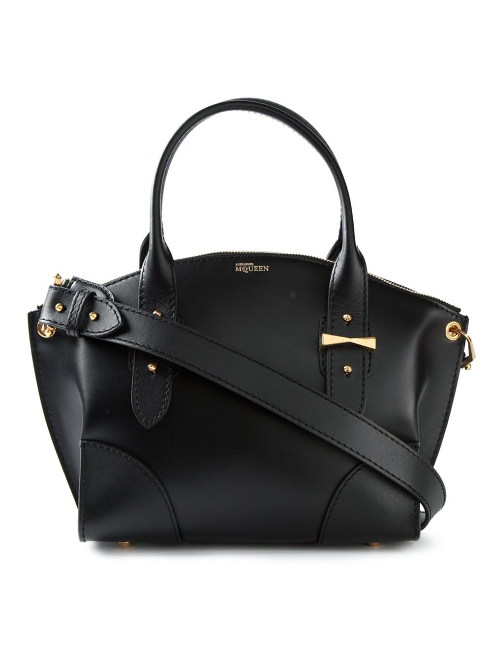 Alexander Mcqueen Small 'Legend' Tote in Black Lyst