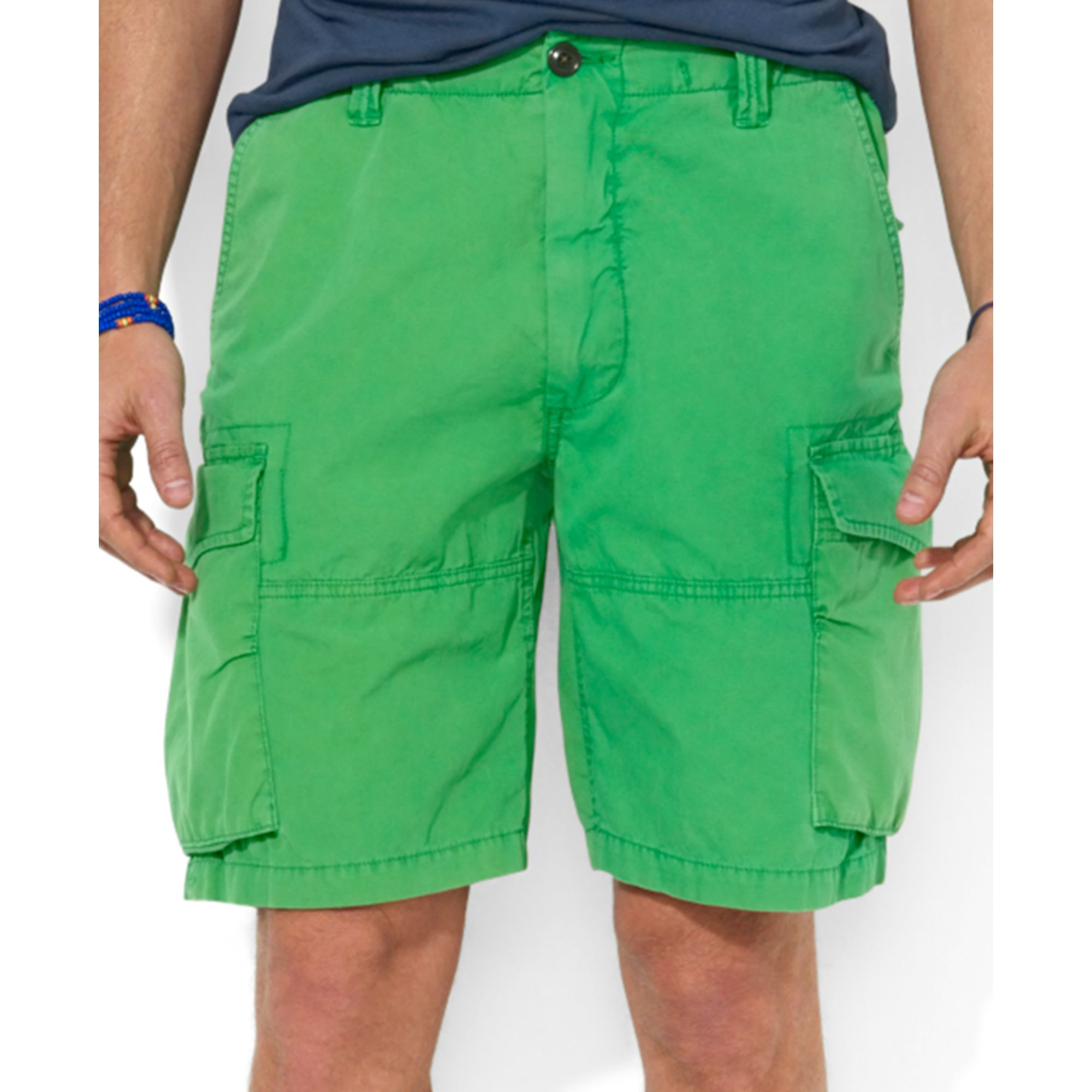 ralph lauren green shorts