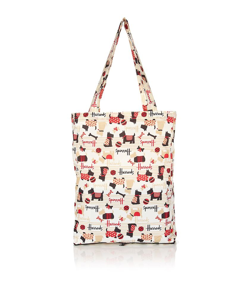 Harrods Scottie Dog Pocket Shopper Bag in Multicolor | Lyst