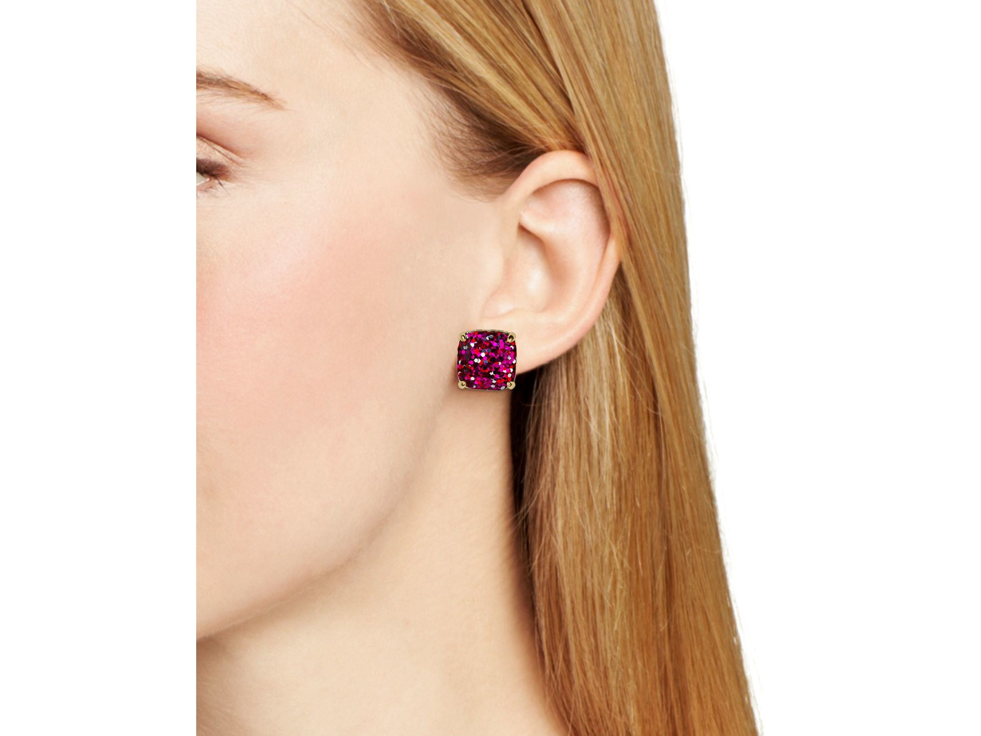kate spade glitter earrings