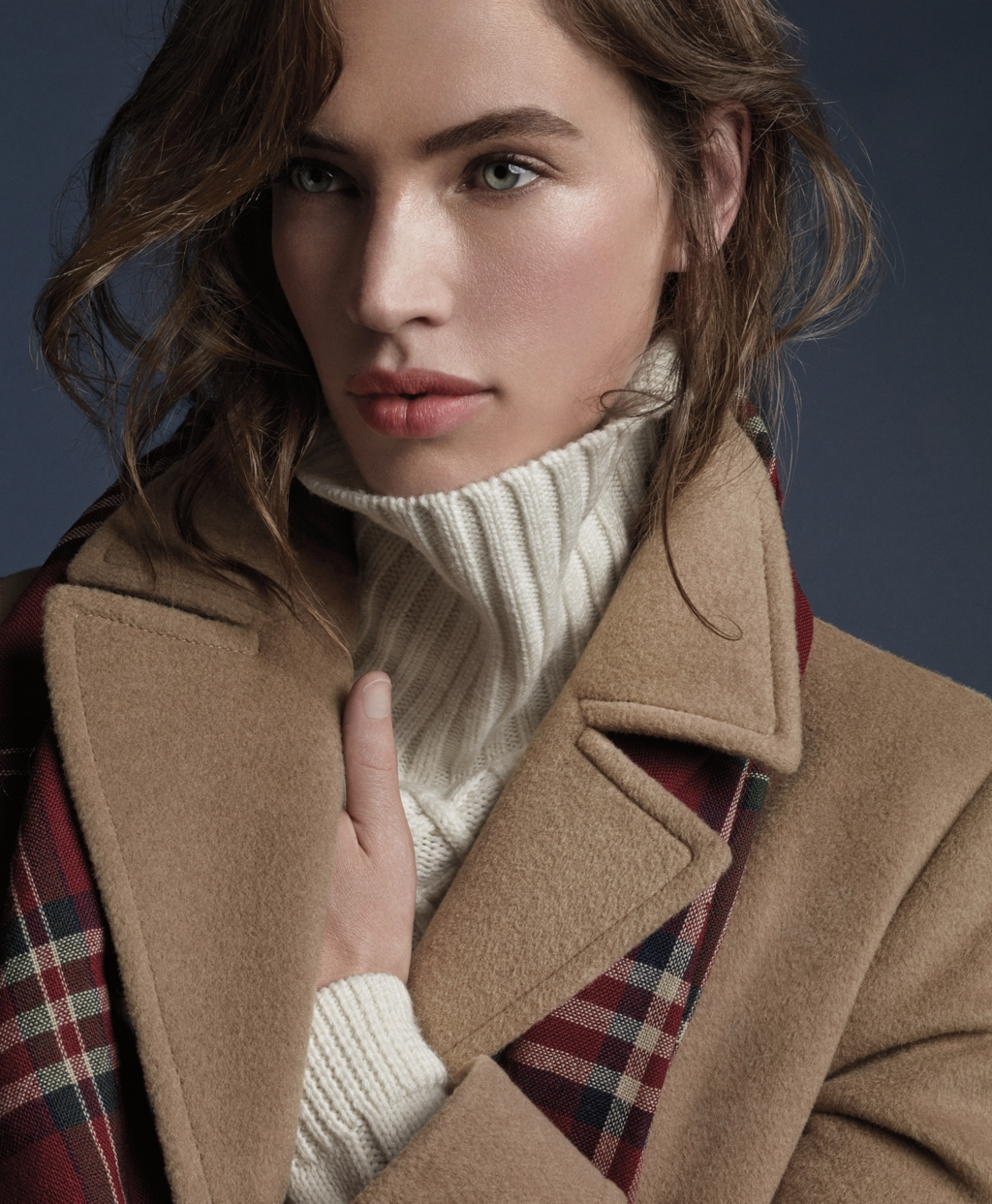 Brooks Brothers Camel Hair Polo Coat in Brown - Lyst