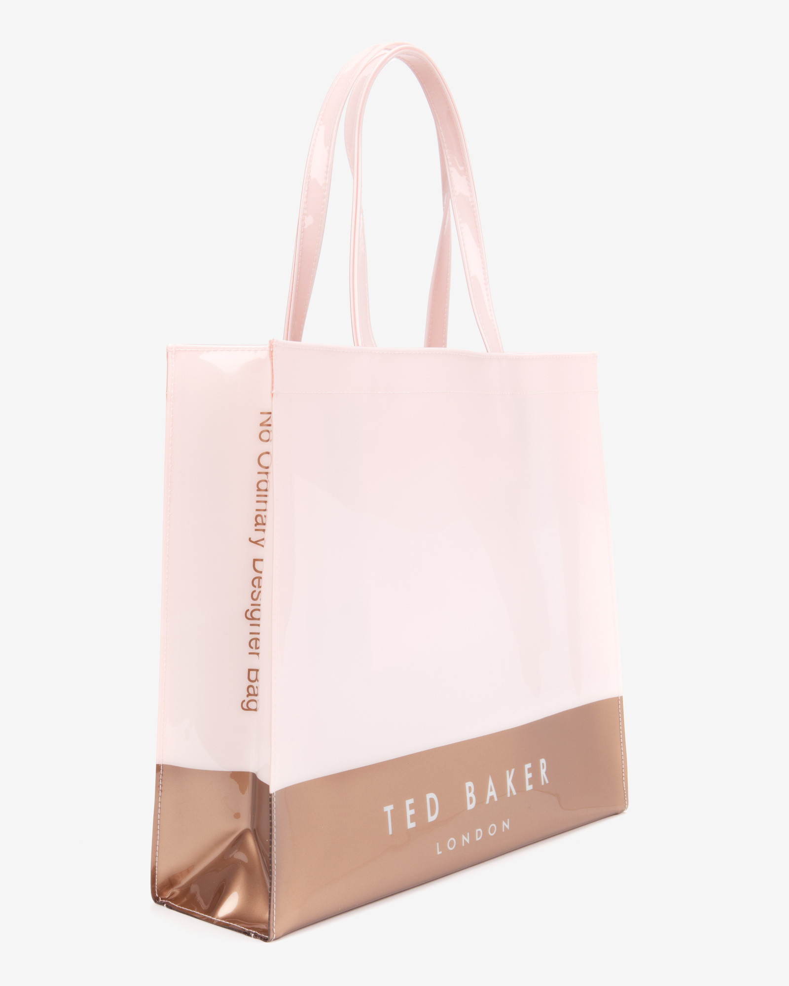 Ted Baker Large Color Block Shopper Bag in Dusky Pink (Pink) - Lyst