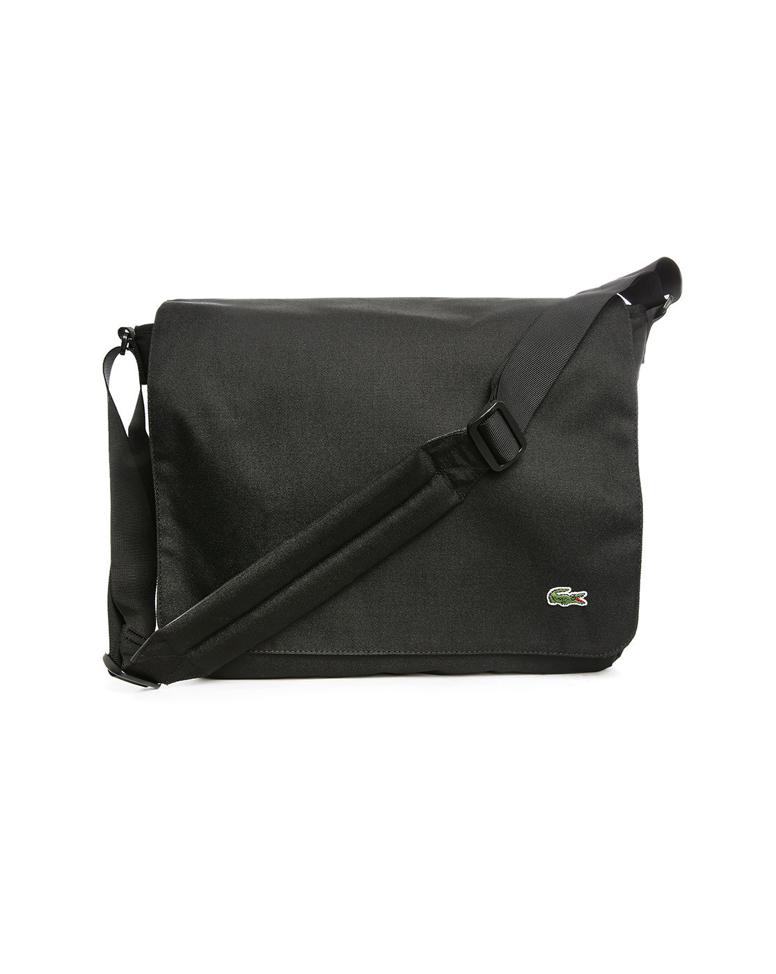 Lacoste Black Messenger Bag in Black for Men Lyst