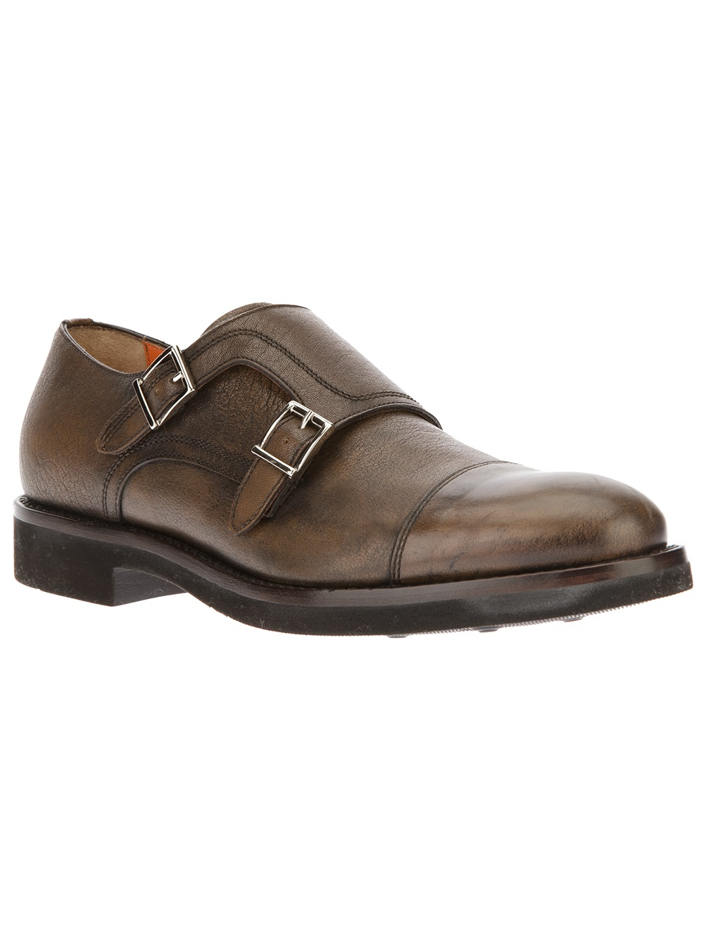 double buckle sneaker