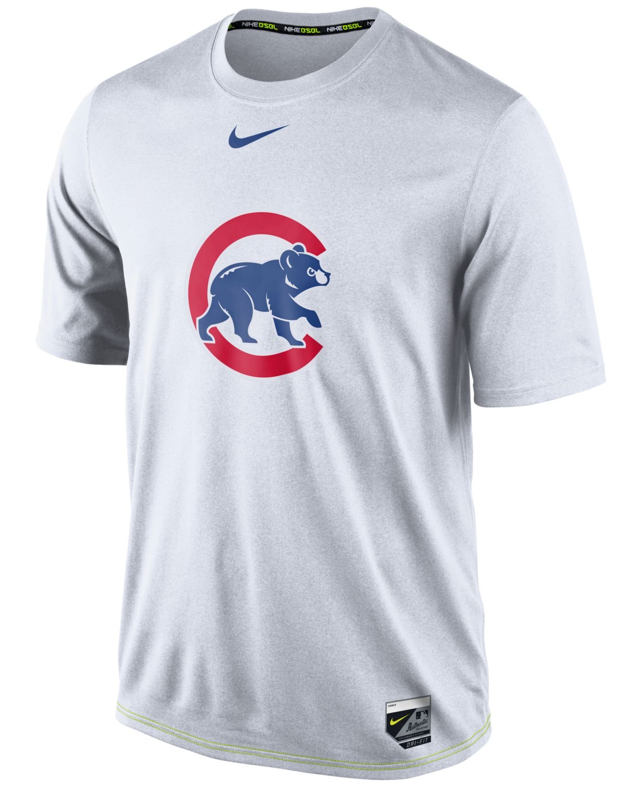 Lyst - Nike Men'S Chicago Cubs Dri-Fit Legend T-Shirt in White for Men