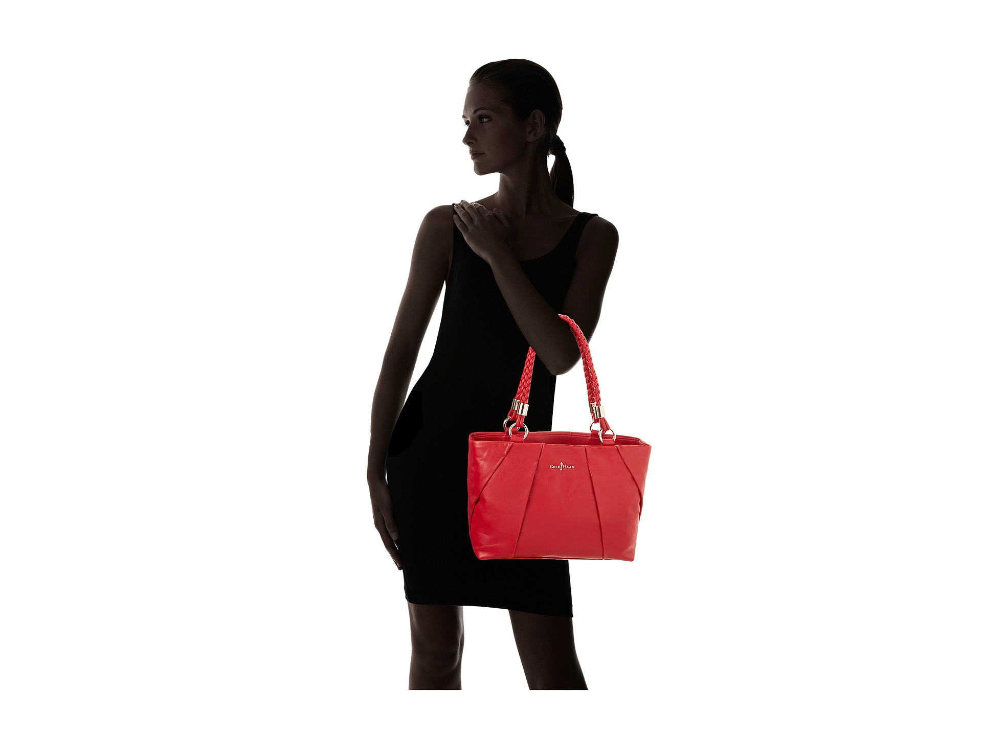 cole haan red purse