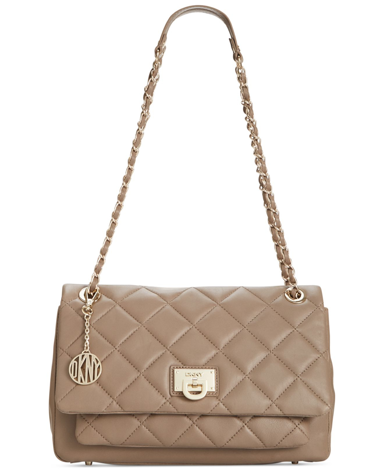 dkny nappa quilted bag