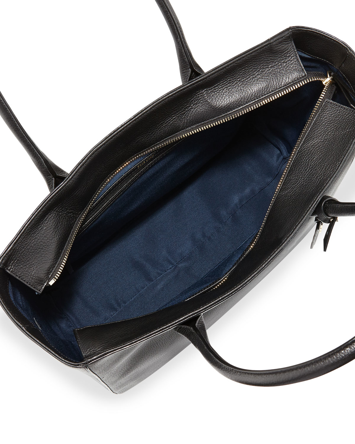 Lyst Cole Haan Isabella Large Leather Tote Bag In Black Gallery