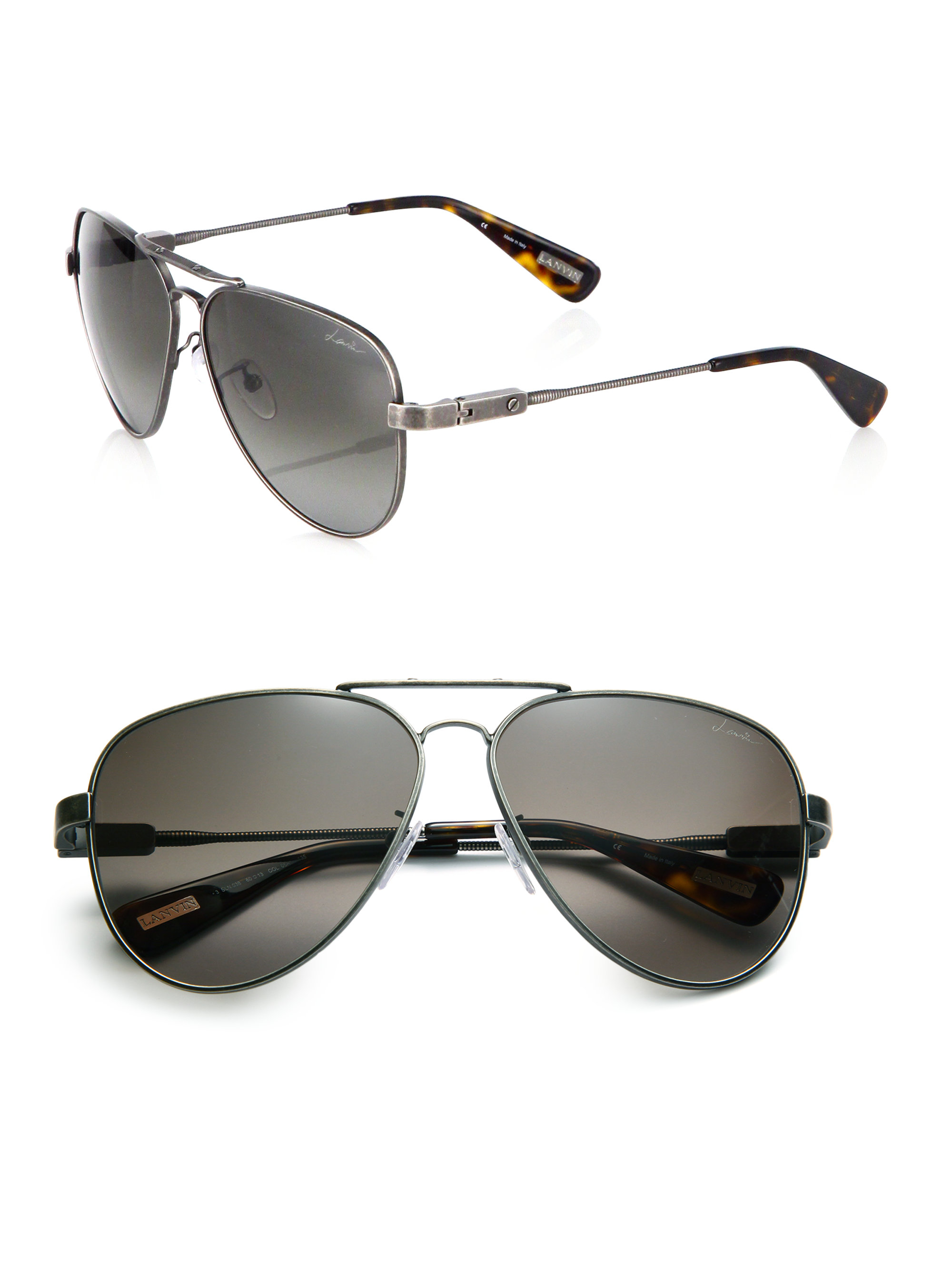 lanvin aviator sunglasses