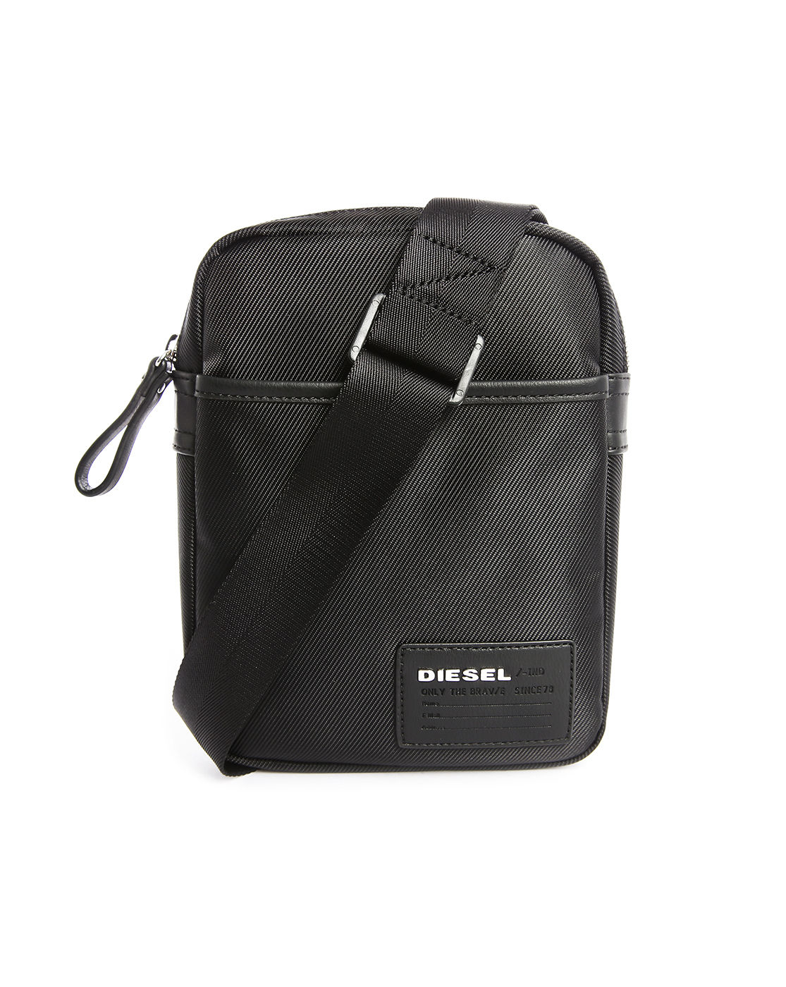 Diesel Black Fuzzy Shoulder Bag in Black for Men Lyst