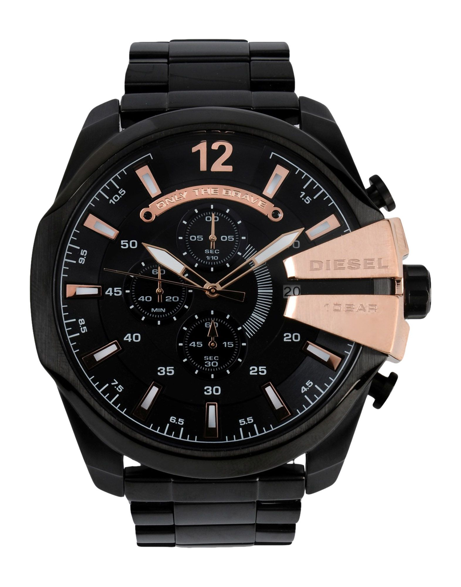black diesel watch