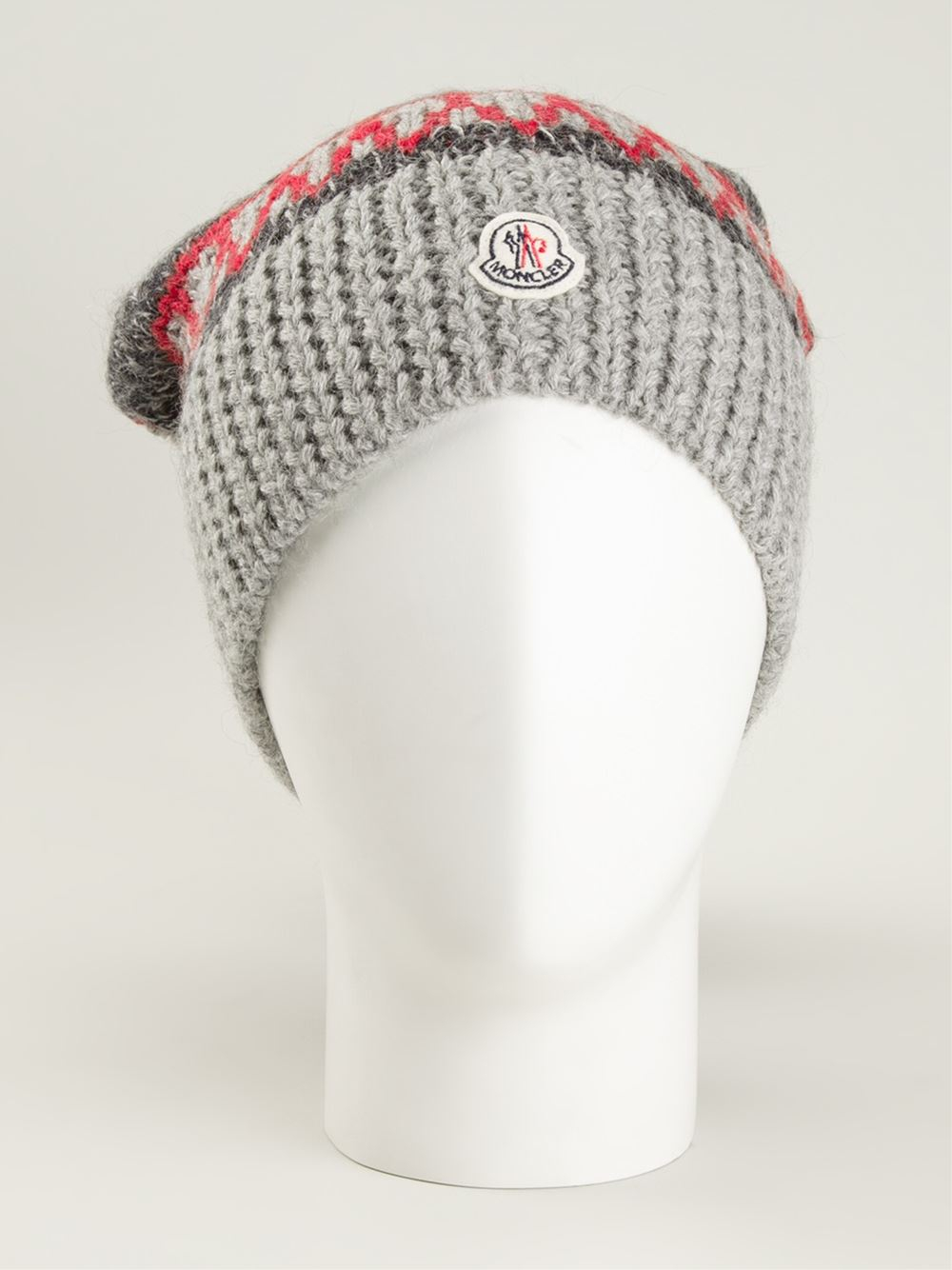 moncler fair isle beanie moncler fair isle beanie