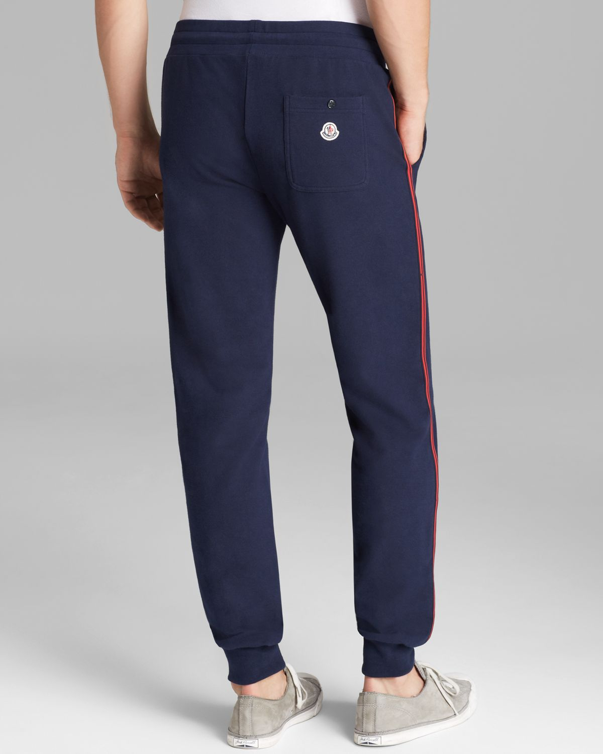 Moncler Pantalone Sweatpants in Navy 