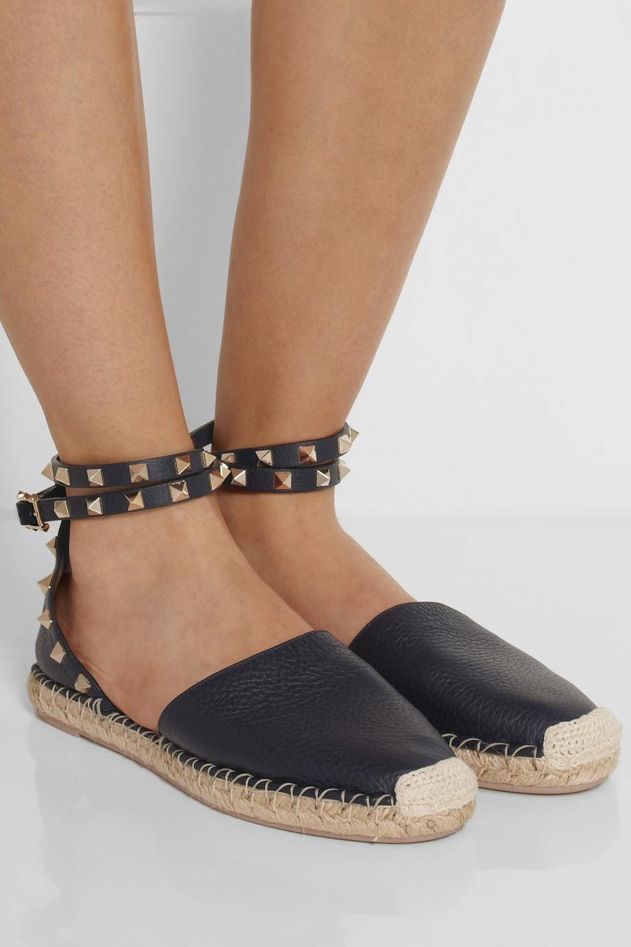 valentino studded espadrilles