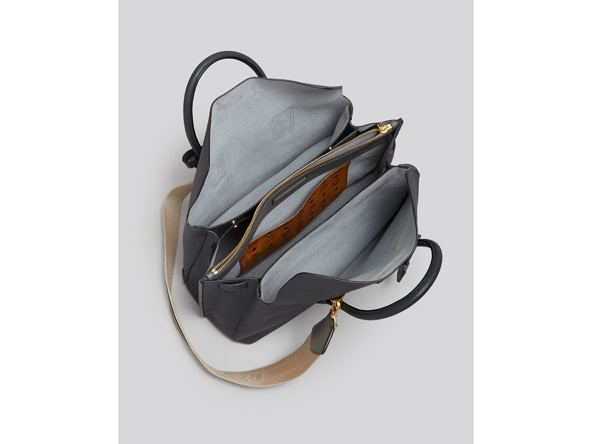 mcm milla phantom grey