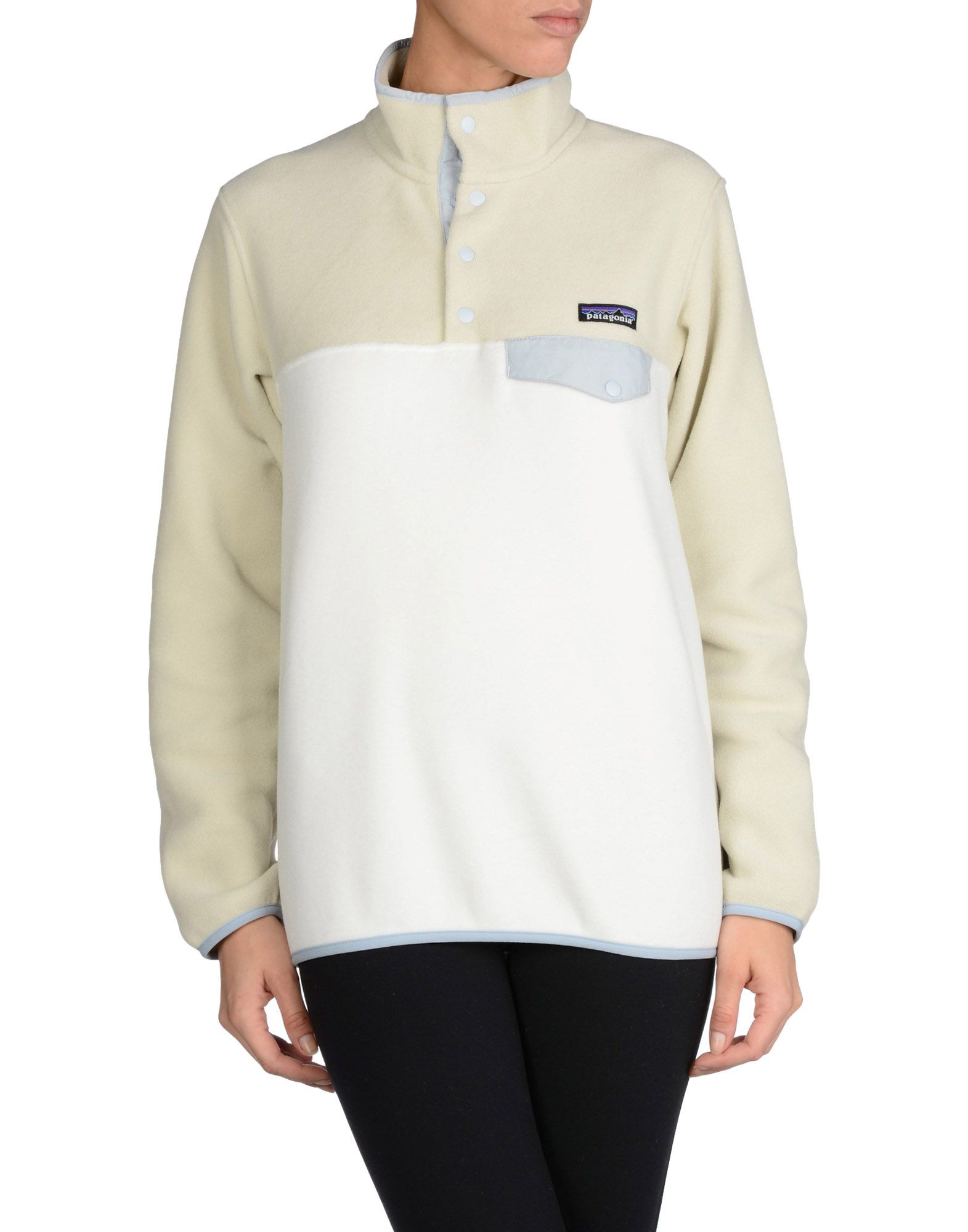 green patagonia sweatshirt