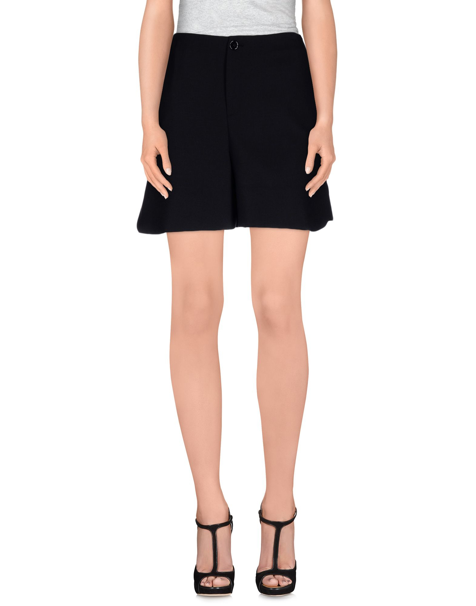 Erika cavallini semi couture Bermuda Shorts in Black - Save 73% | Lyst