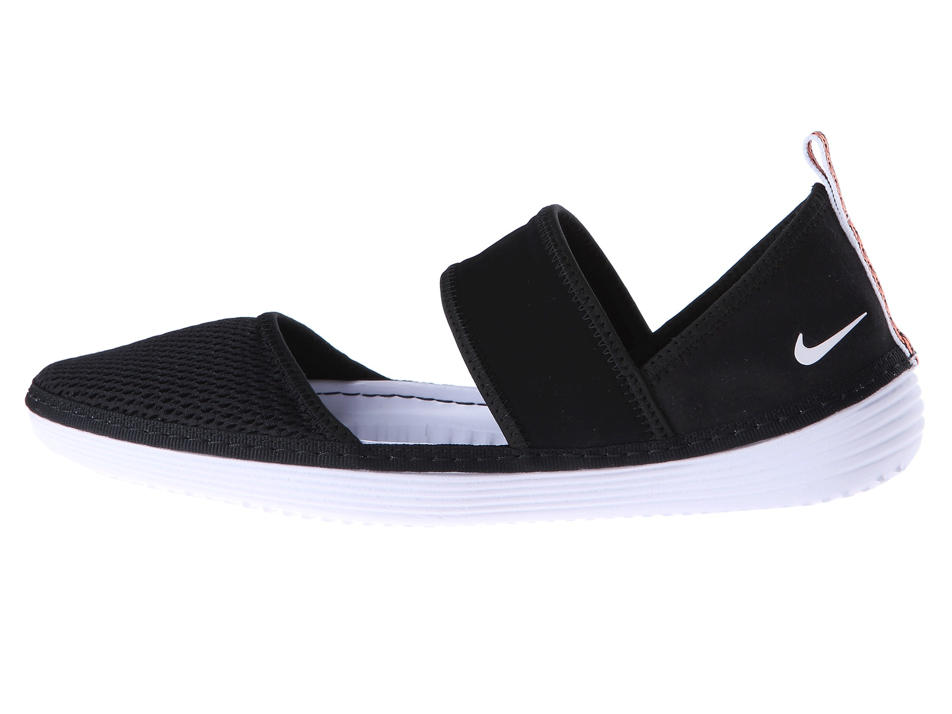 Nike Solarsoft Aqua Slipper in Black - Lyst