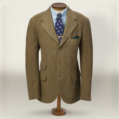 Lyst - Rrl Window Pane Wool Sport Coat in Brown for Men