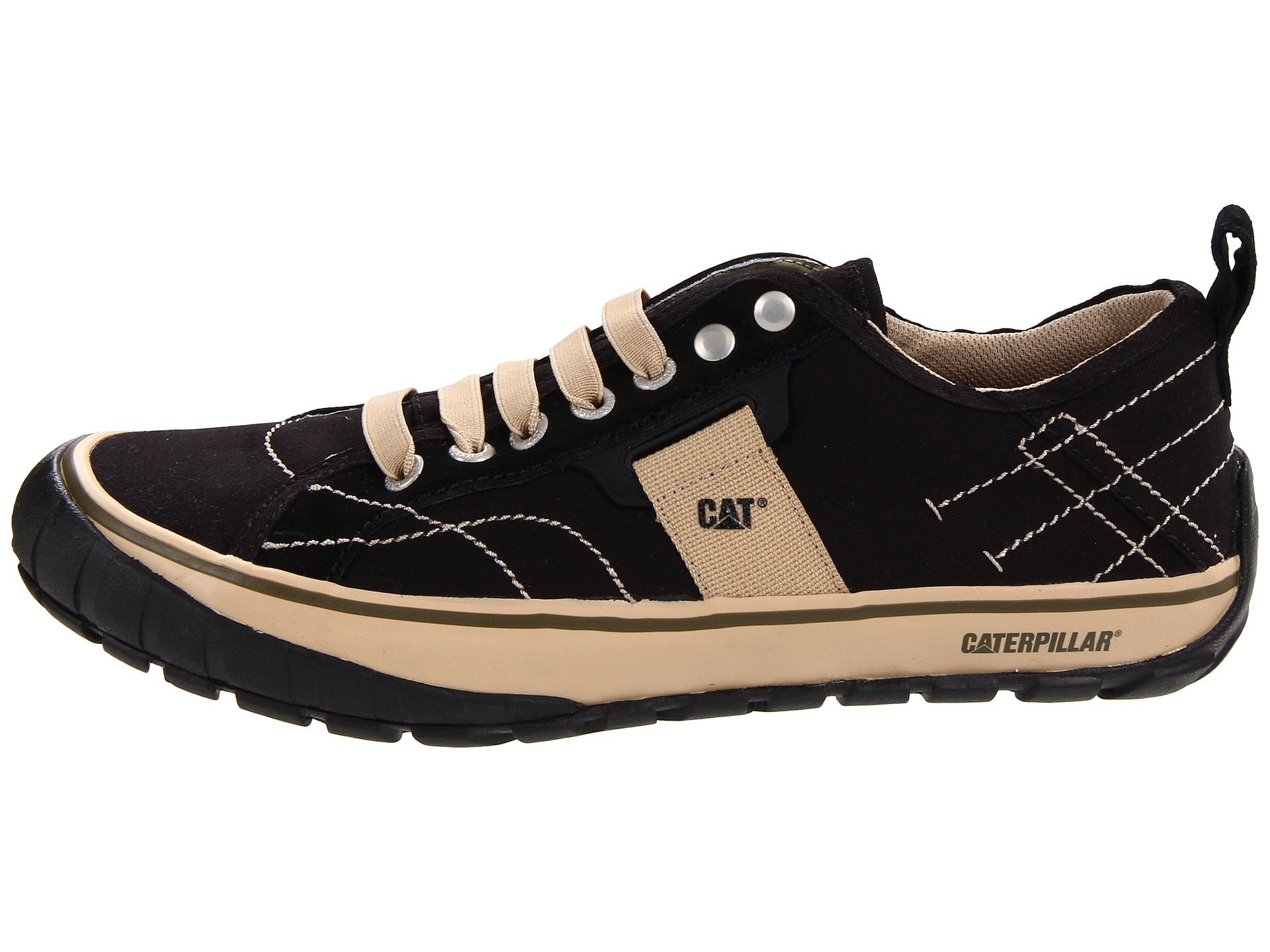 Caterpillar Neder Canvas in Black for Men Lyst