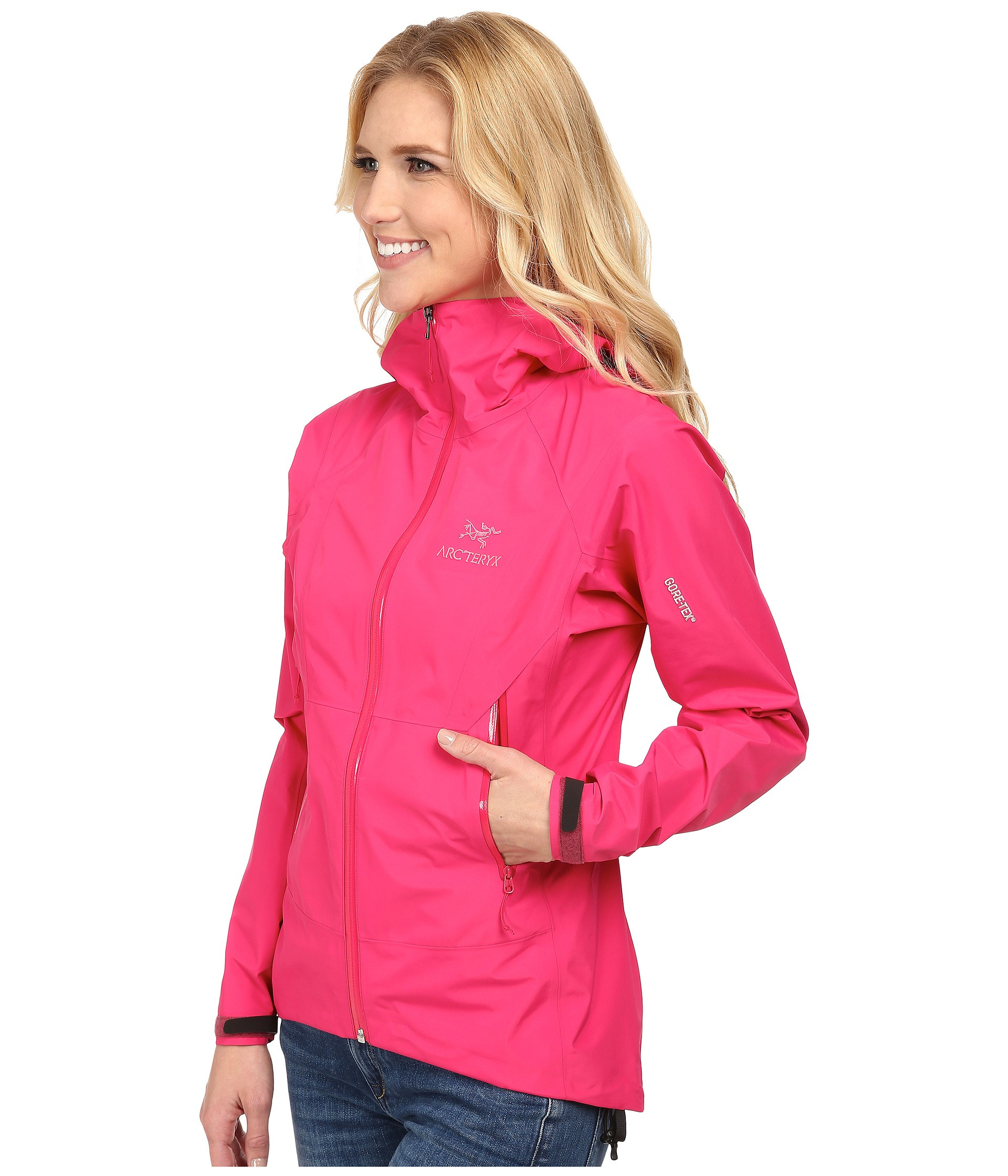 Arc Teryx Synthetic Beta Sl Jacket In Pink Lyst Arc Teryx Synthetic Beta Sl Jacket In Pink Lyst