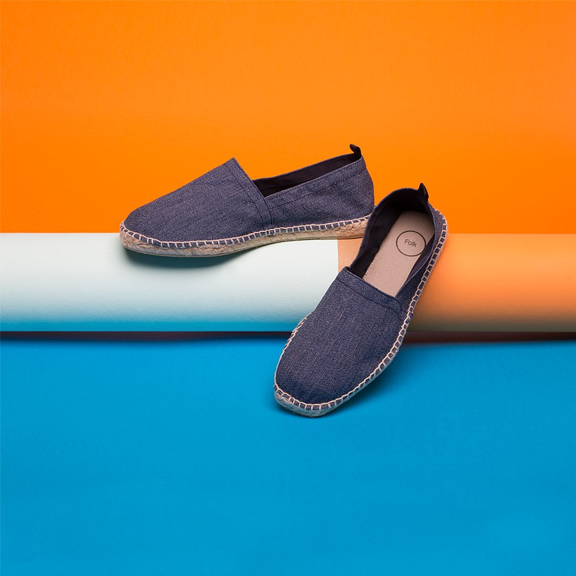 mens denim espadrilles