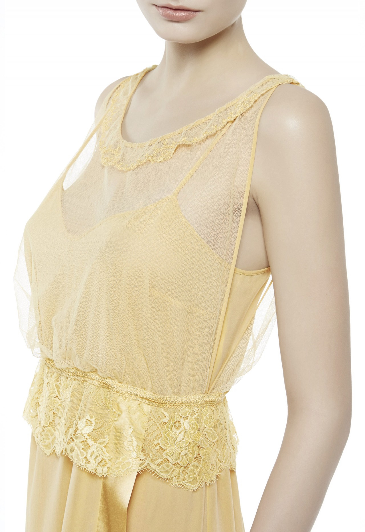 Lyst La perla Nightgown in Yellow