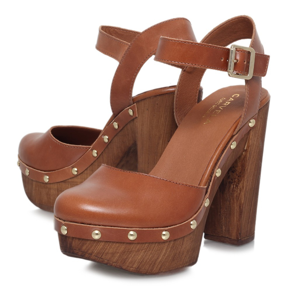 brown clog sandals