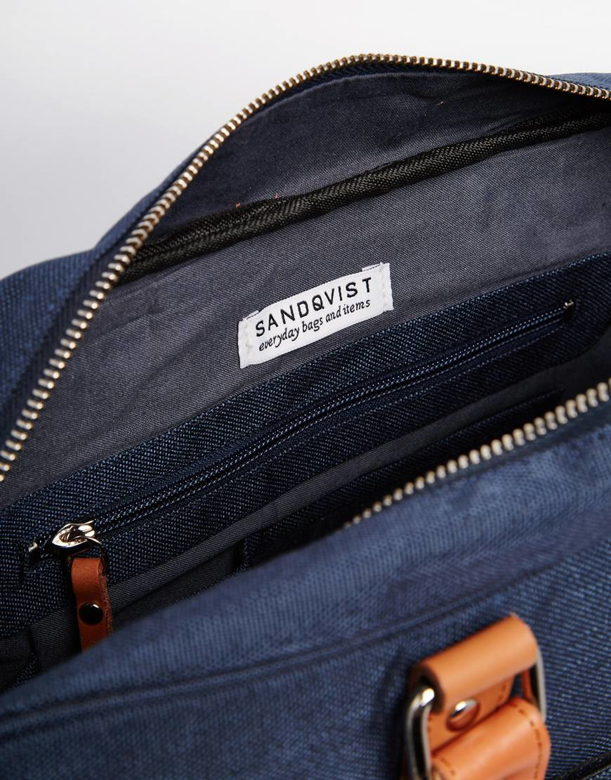Sandqvist Pontus Laptop Bag in Blue for Men - Lyst