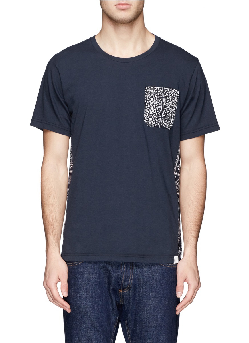 Download White Mountaineering Bandana Print Chest Pocket And Side ...