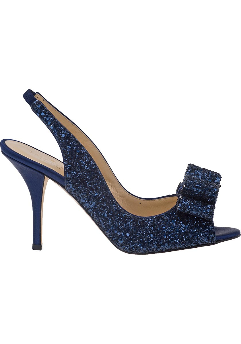 Kate Spade Satin Charm Slingback Peep 