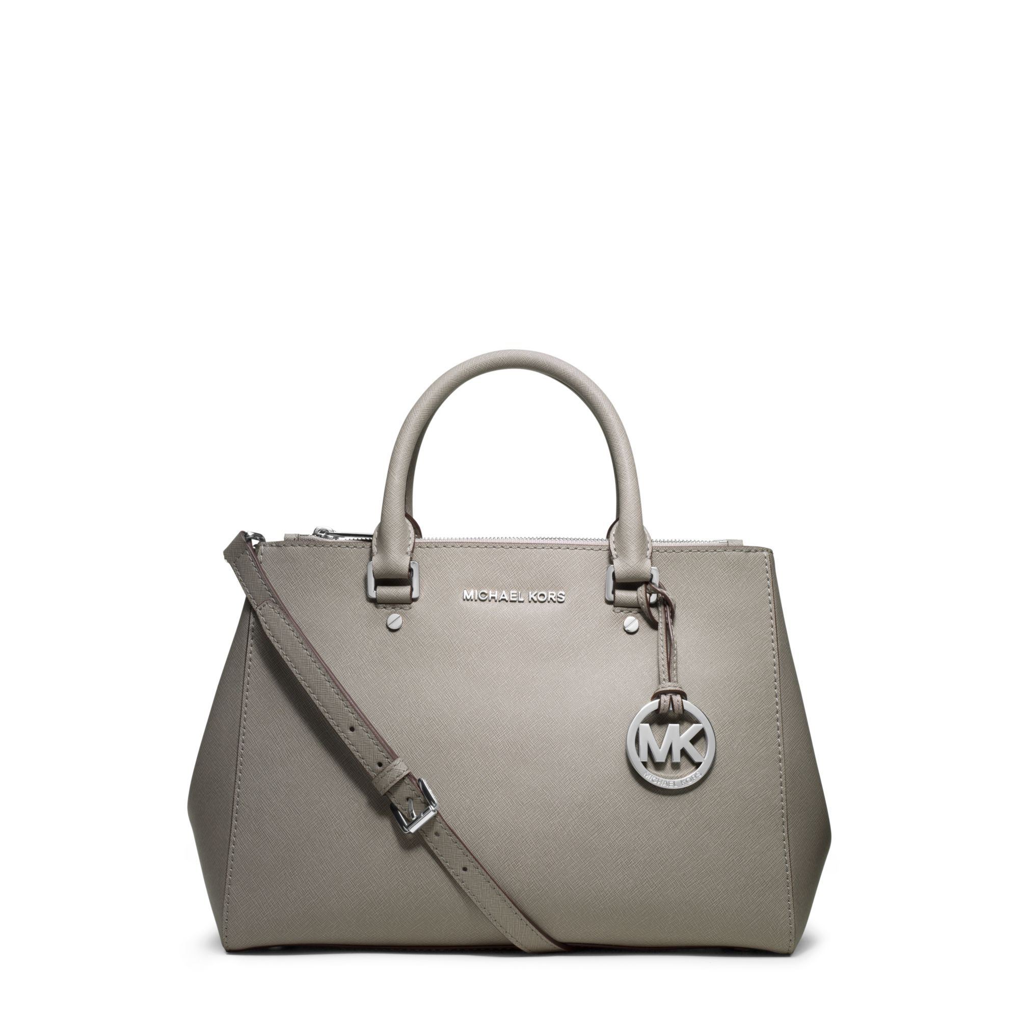 michael kors gusset saffiano leather crossbody