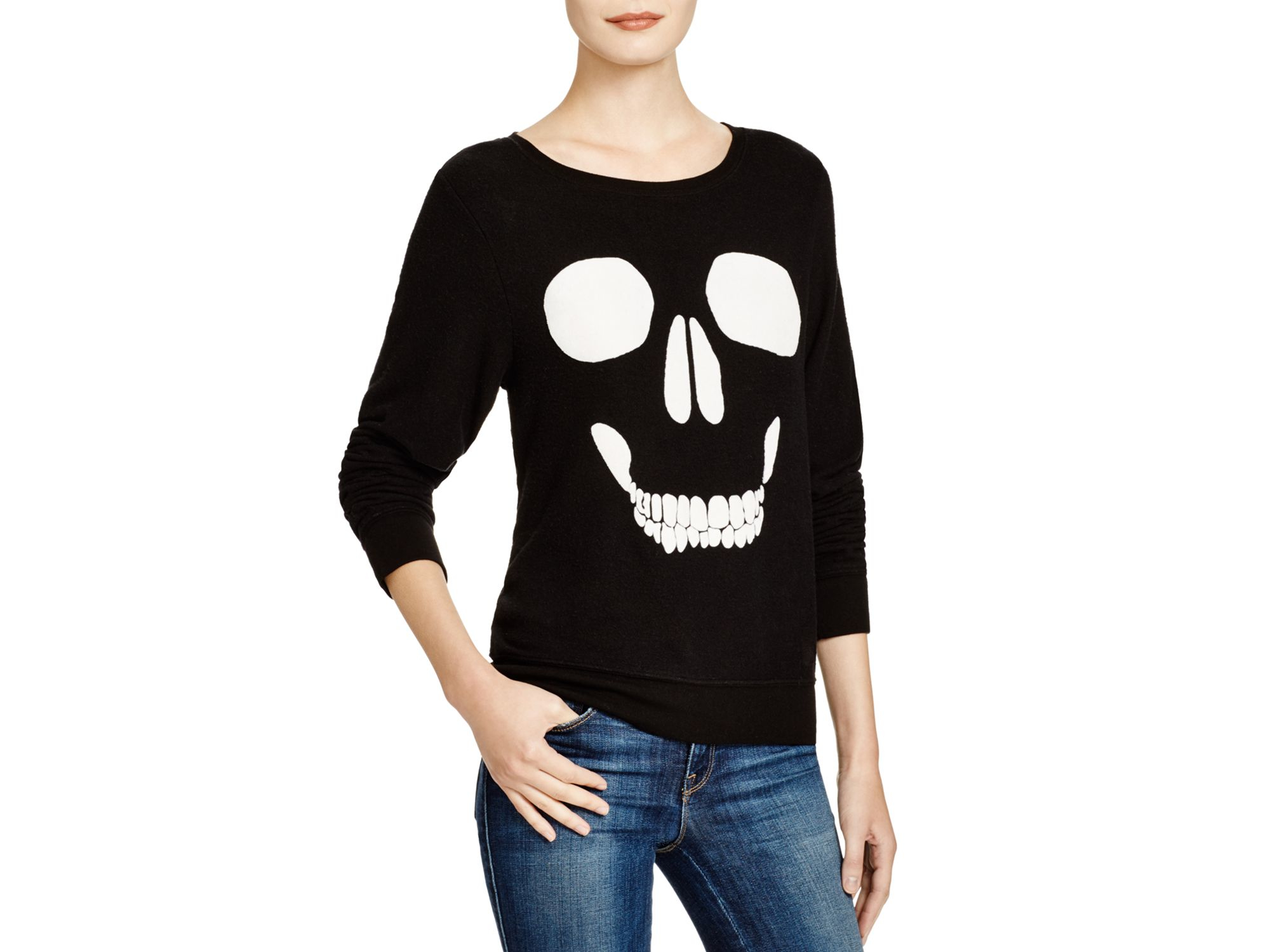 wildfox skull sweatshirt