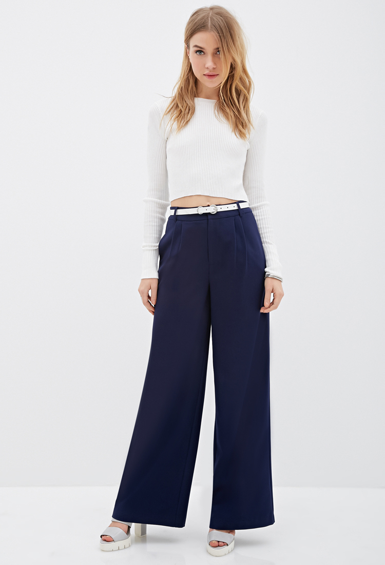 Forte Forte Pants in Blue Slacks and Chinos Wide-leg and palazzo trousers Save 21% Womens Clothing Trousers 