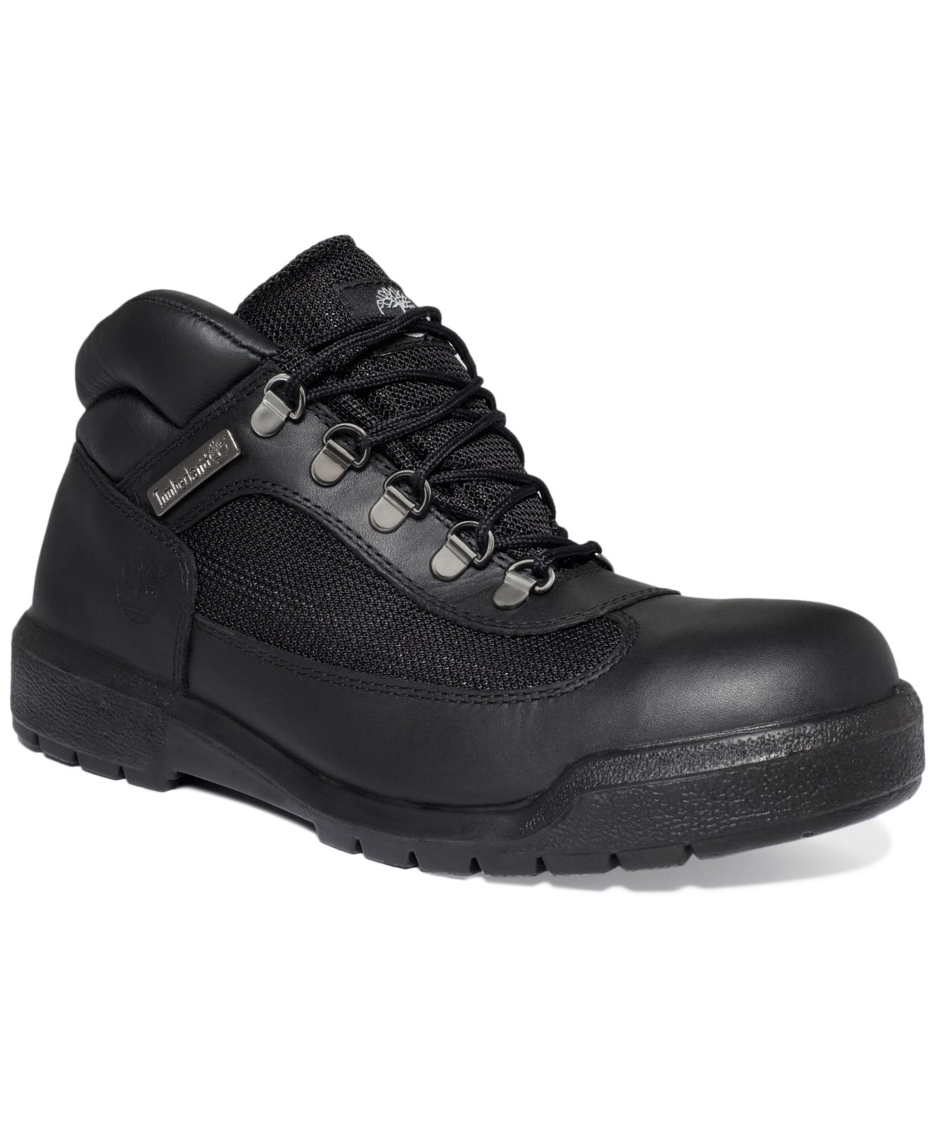 Timberland Field Waterproof Boots in Black for Men | Lyst