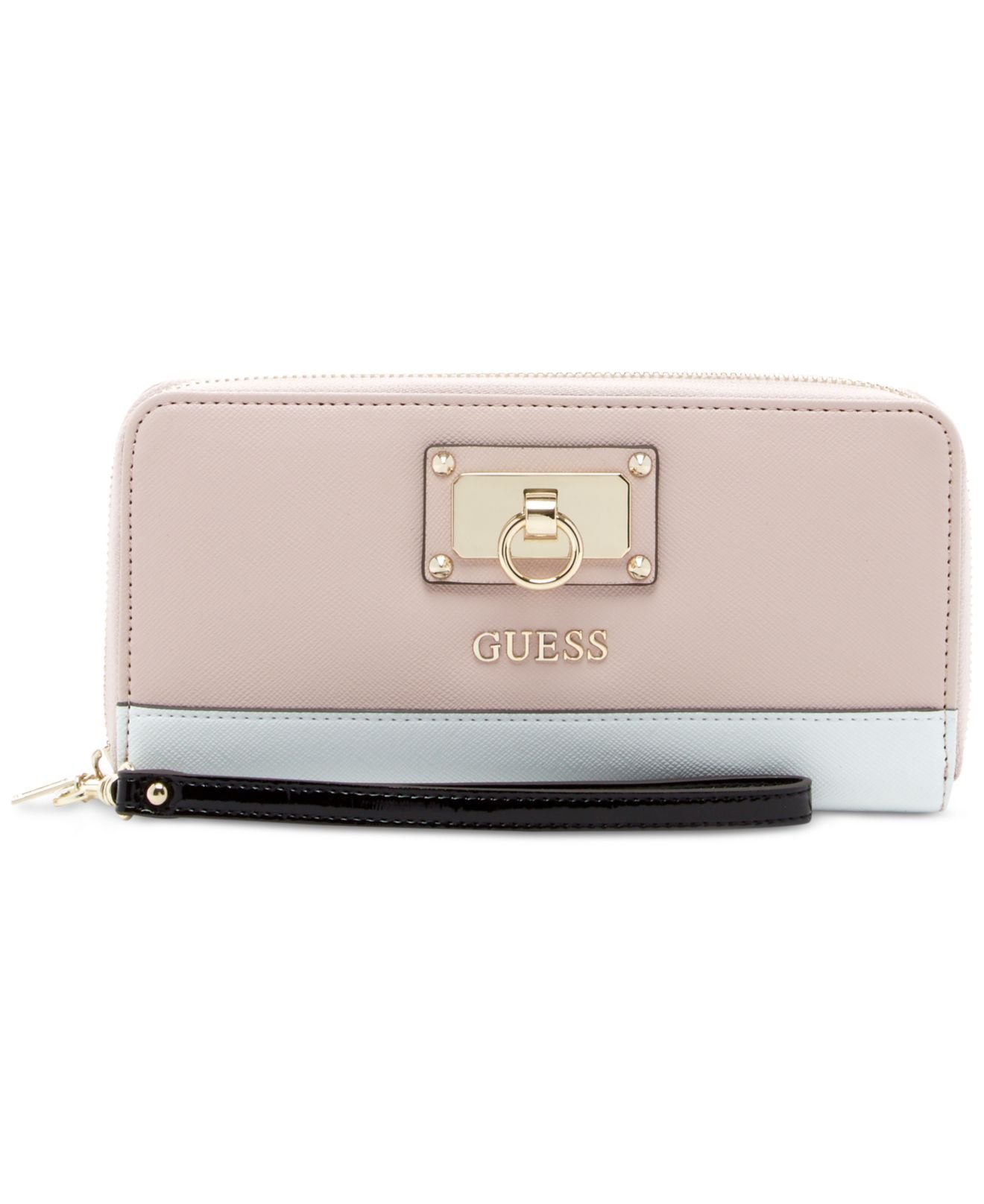 Pink Guess Wallet Best Photo Justiceforkenny Org Lyst Guess Fet Me Not Large Zip Around Wallet In Pink