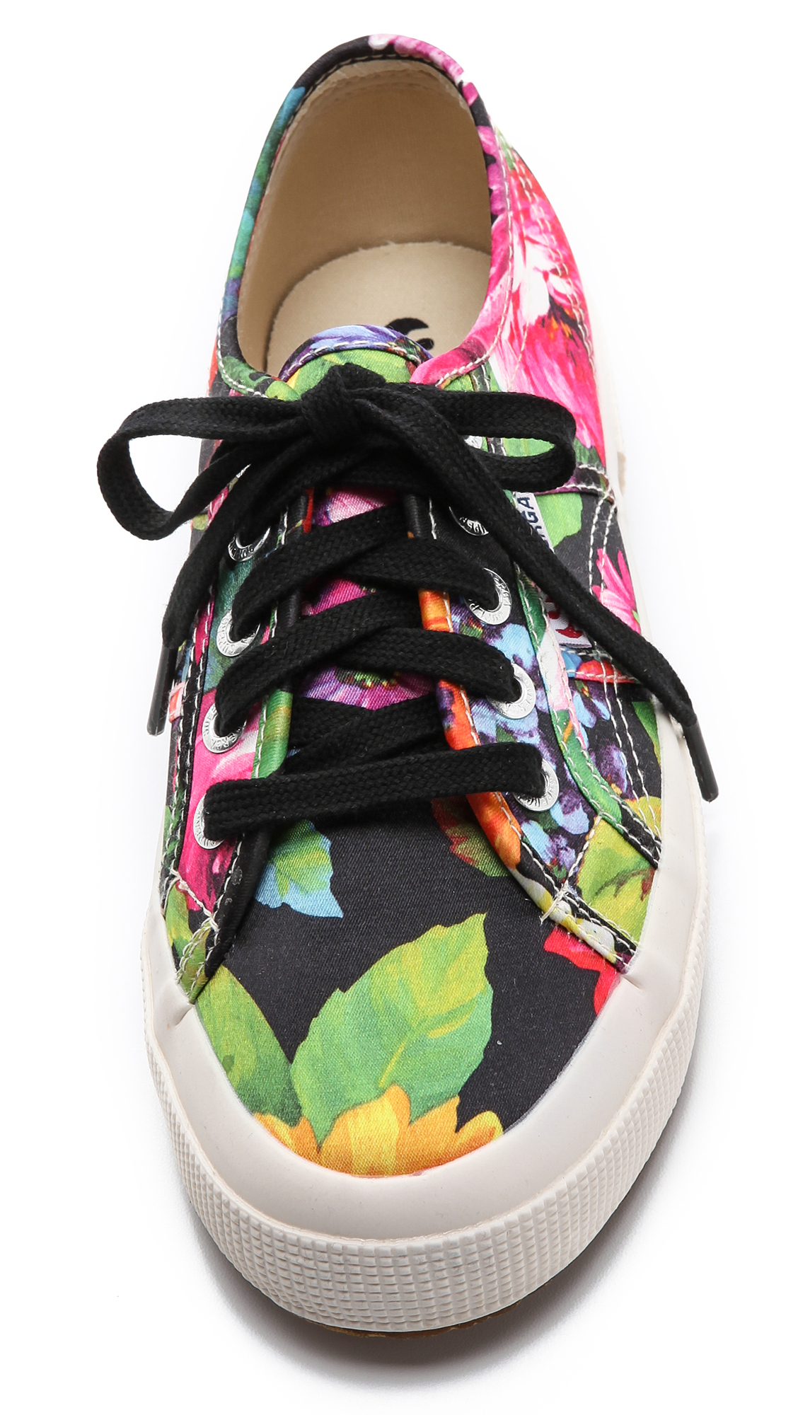 superga hawaiian floral sneakers