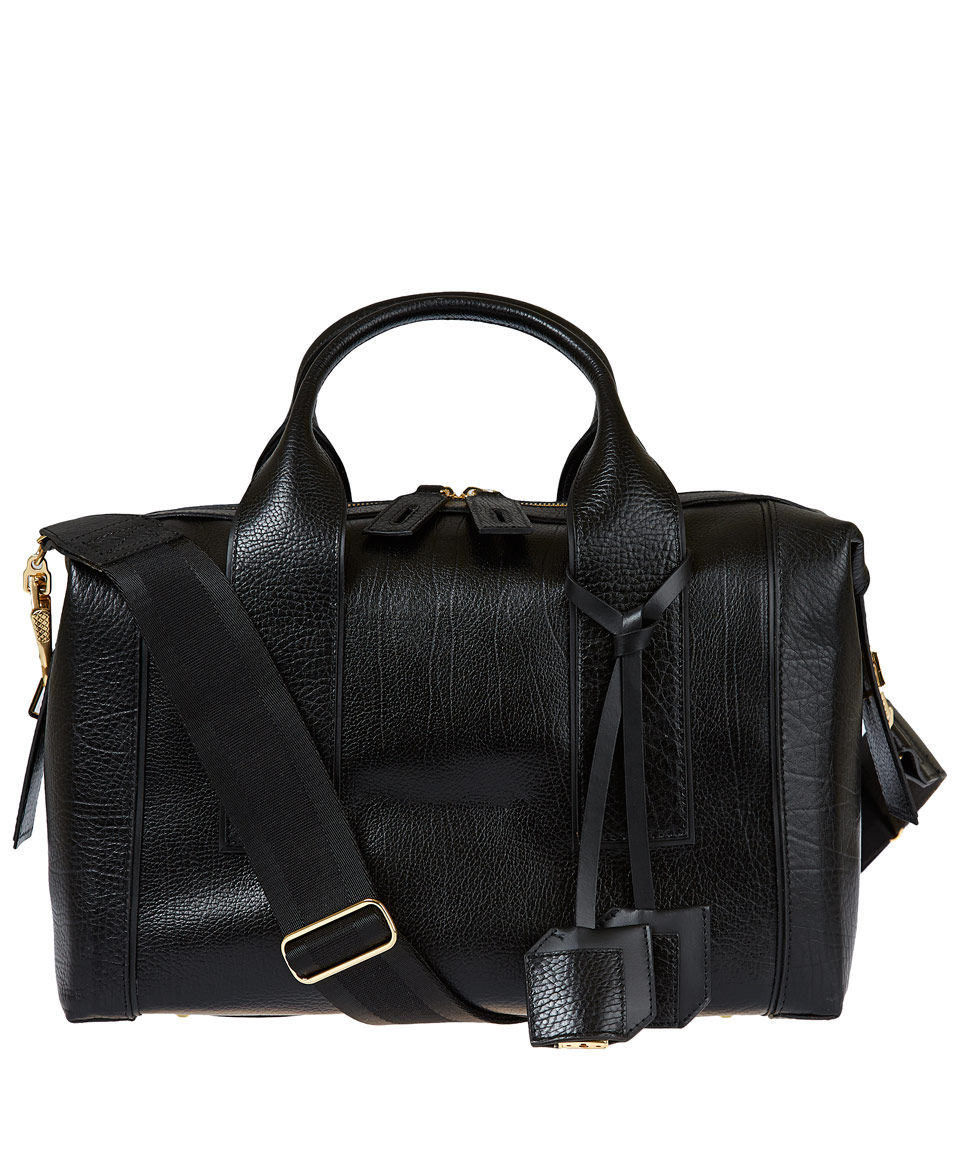 Lyst Pierre hardy Black Leather Bowling Bag in Black