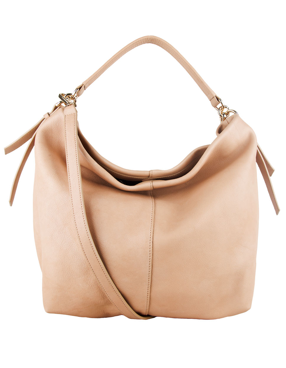 Cole haan Lockhart Leather Hobo Bag in Beige (Sandstone) Lyst